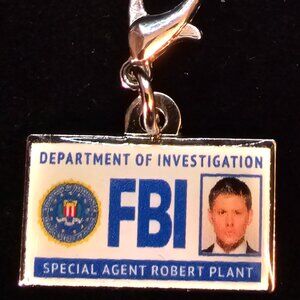 From Supernatural Dean’s FBI Badge Charm – NIP